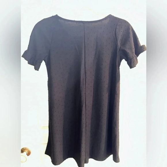 See You Monday Black Mini Dress. Size small - Picture 3 of 4